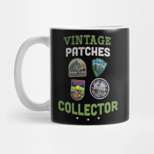 vintage patches collector / patches lover gift idea / patch collector present Mug